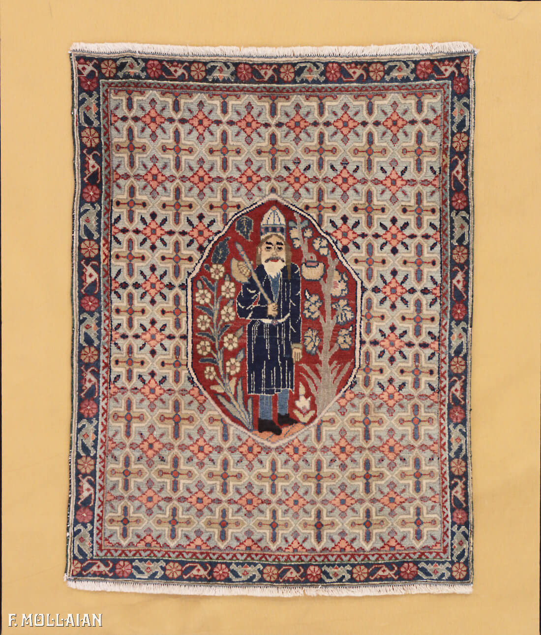 Tapete Persa Antigo Tabriz n°:66243461